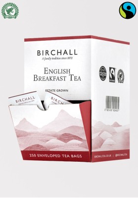 Birchall Fairtrade & RA English Breakfast 250 Envelopes Birchall Fairtrade & RA English Breakfast 250 Envelopes